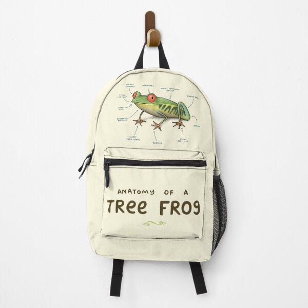 Item preview, Anatomy of a Tree Frog designed and sold by SophieCorrigan.