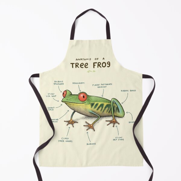 Item preview, Anatomy of a Tree Frog designed and sold by SophieCorrigan.