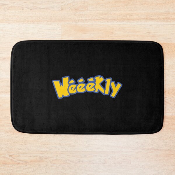 Item preview, Weeekly Pokéfont yellow designed and sold by AliffStudio.