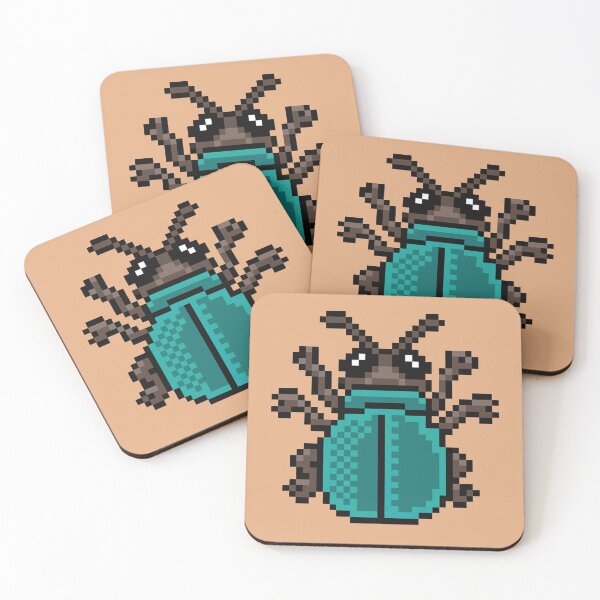 Item preview, Block Bugster - Cute Beetle - 27 designed and sold by Patrikadze.