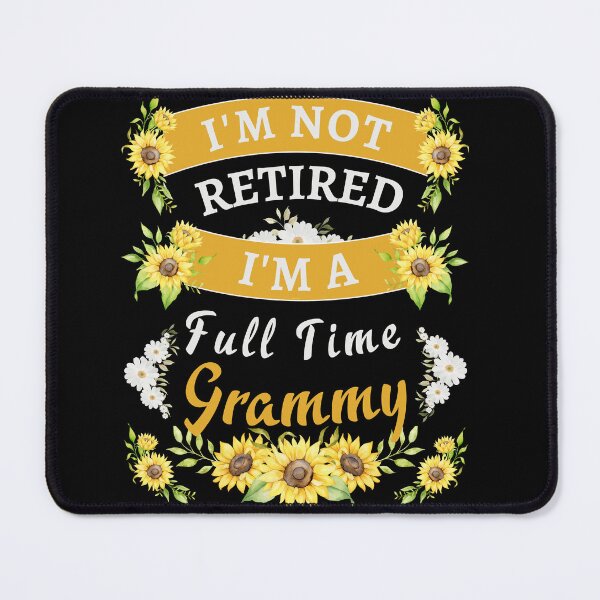 Item preview, Retired Grammy 2022. Funny, perfect for Retiring Grandmas who love inspirational quotes. Give as a Retirement gift for your mom, grandmother wife or coworker who love their grandkids designed and sold by Saffire6.