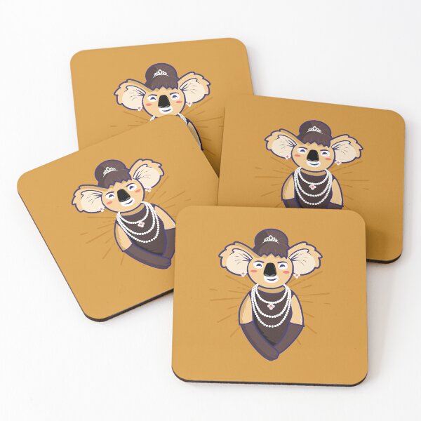 Item preview, Koala Audrey Hepburn designed and sold by Planet of Koalas. Character design.