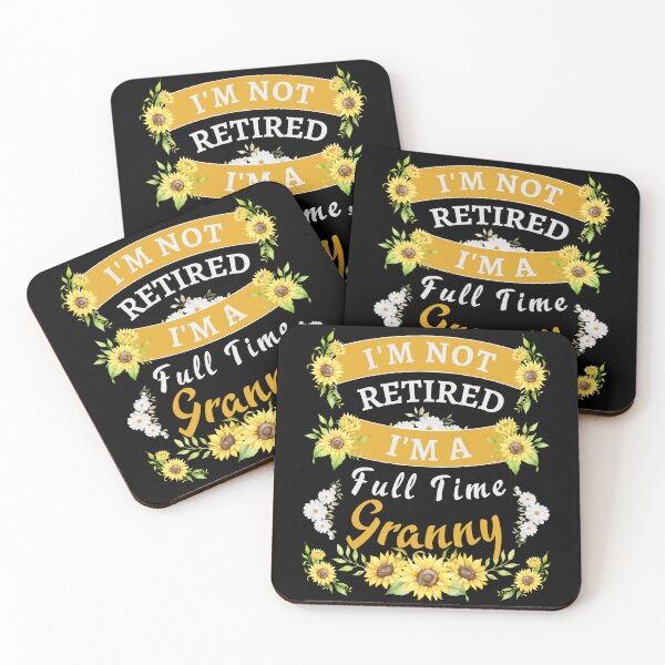 Item preview, Retired Granny 2022. Funny, perfect for Retiring Grandmas who love inspirational quotes. Give as a Retirement gift for your mom, grandmother wife or coworker who love their grandkids designed and sold by Saffire6.