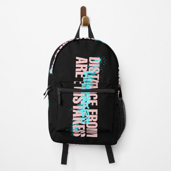 Item preview, Distance from Mistakes are Mistakes - Splashy Teal and Coral designed and sold by Dude 4U.