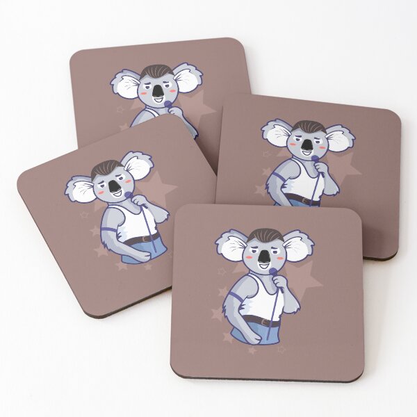 Item preview, Koala Freddie Mercury designed and sold by Planet of Koalas. Character design.