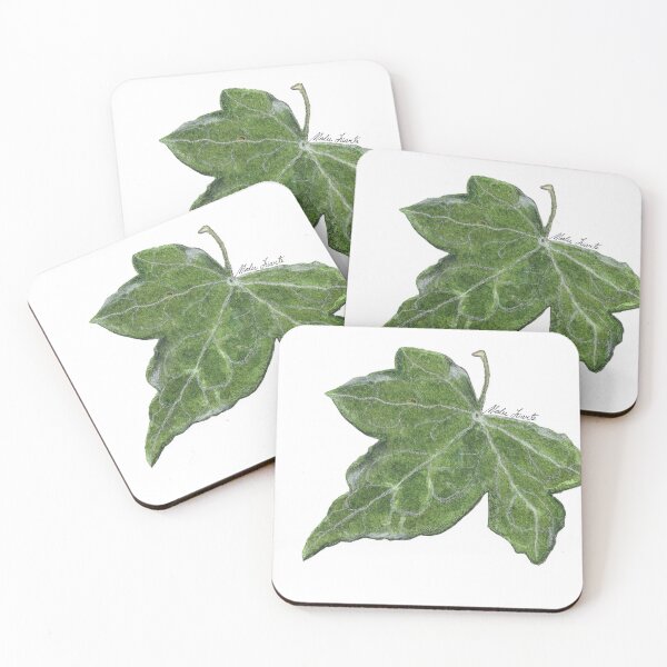 Item preview, Watercolor ivy leaf illustration designed and sold by Malu-Iriarte.