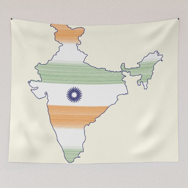 Item preview, map of india designed and sold by hutofdesigns.
