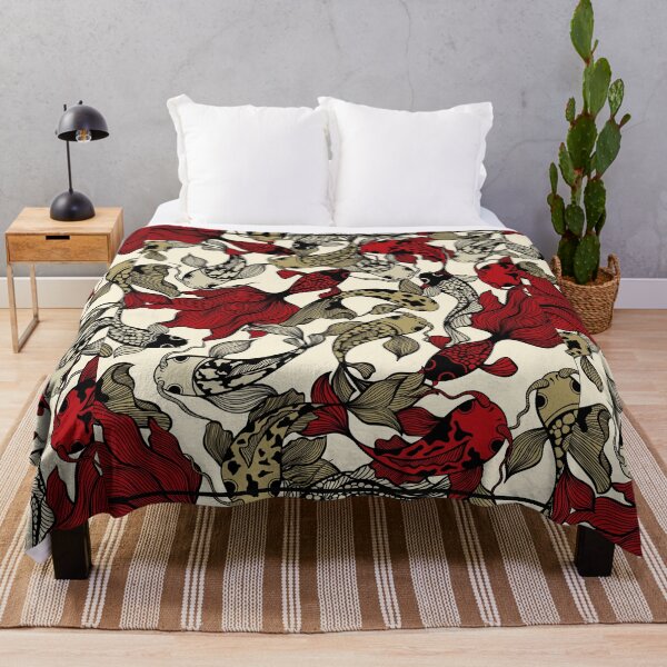 Item preview, Koi Fish Seamless Pattern - Bright and Colorful designed and sold by SBWorld.