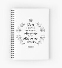 Christian Quote Spiral Notebook
