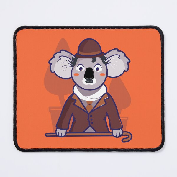 Item preview, Koala Charlie Chaplin designed and sold by Planet of Koalas. Character design.