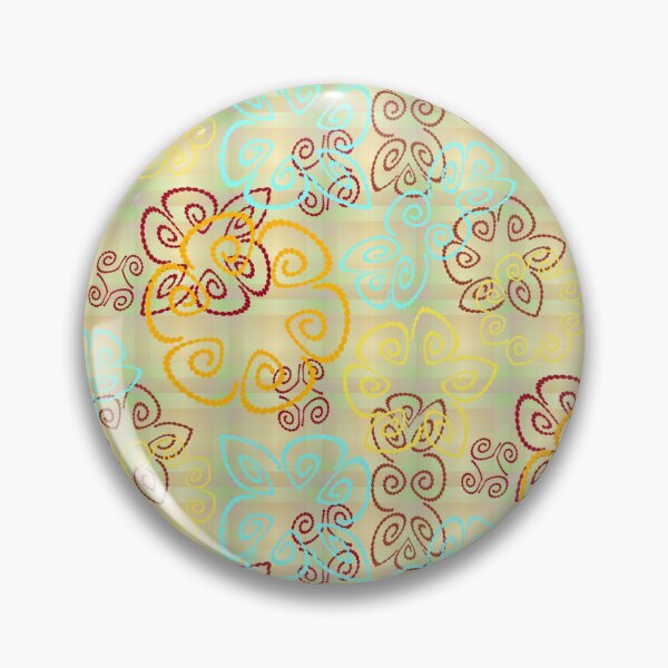 Item preview, Sunspot 3 on Fade Plaid Half-drop Repeat 5748 designed and sold by Art in My Loft.