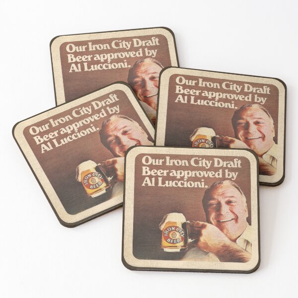 Item preview, Iron City Beer "Al Approved" Retro Defunct Breweriana designed and sold by acquiesce13.