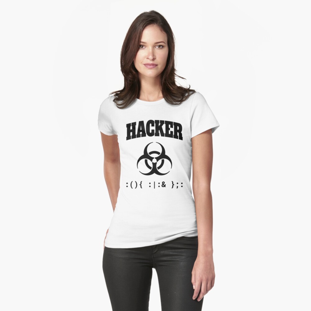 Item preview, Fitted T-Shirt designed and sold by geeksta.