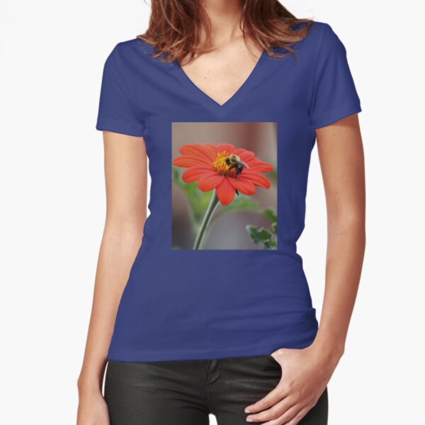 Fitted V-Neck T-Shirt