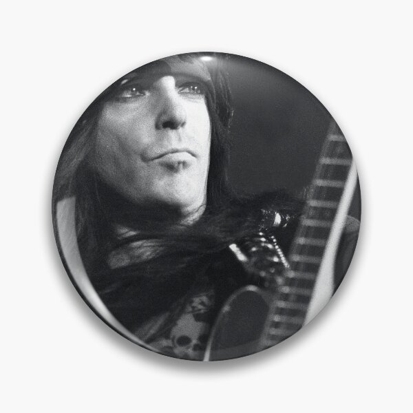 Item preview, Mick Mars - BW Photograph designed and sold by ConcertImages.