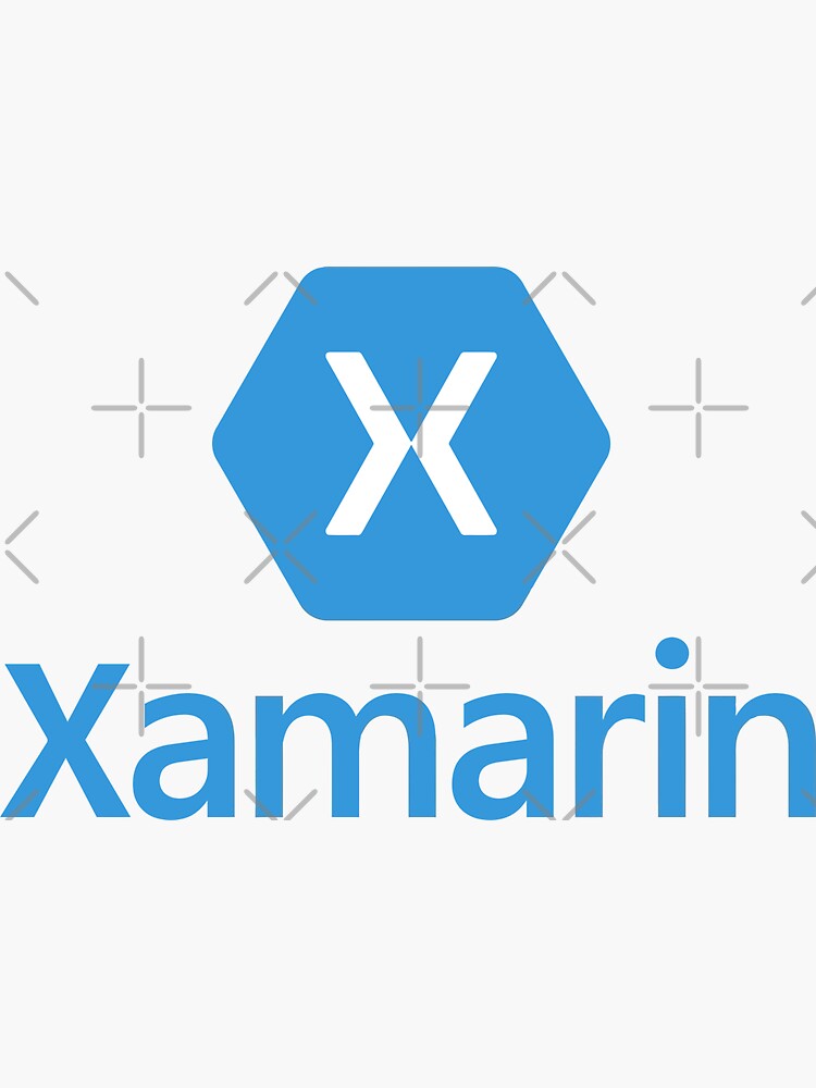 Thumbnail 3 of 3, Sticker, xamarin designed and sold by yourgeekside.