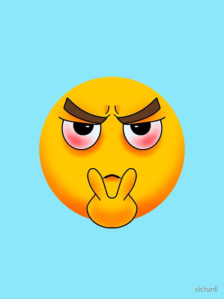 angry-face-emoji-poster-for-sale-by-nickardi-redbubble