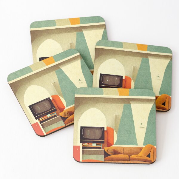 Item preview, 70's Living Room designed and sold by deificusArt.