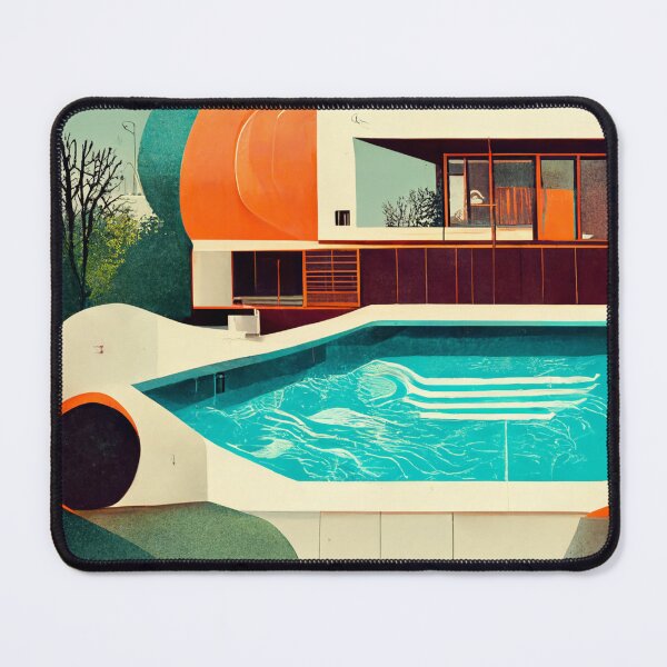 Artikelvorschau, 70's House with Pool entworfen und verkauft von deificusArt.