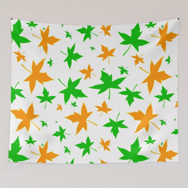 Item preview, flag color leaf designed and sold by hutofdesigns.