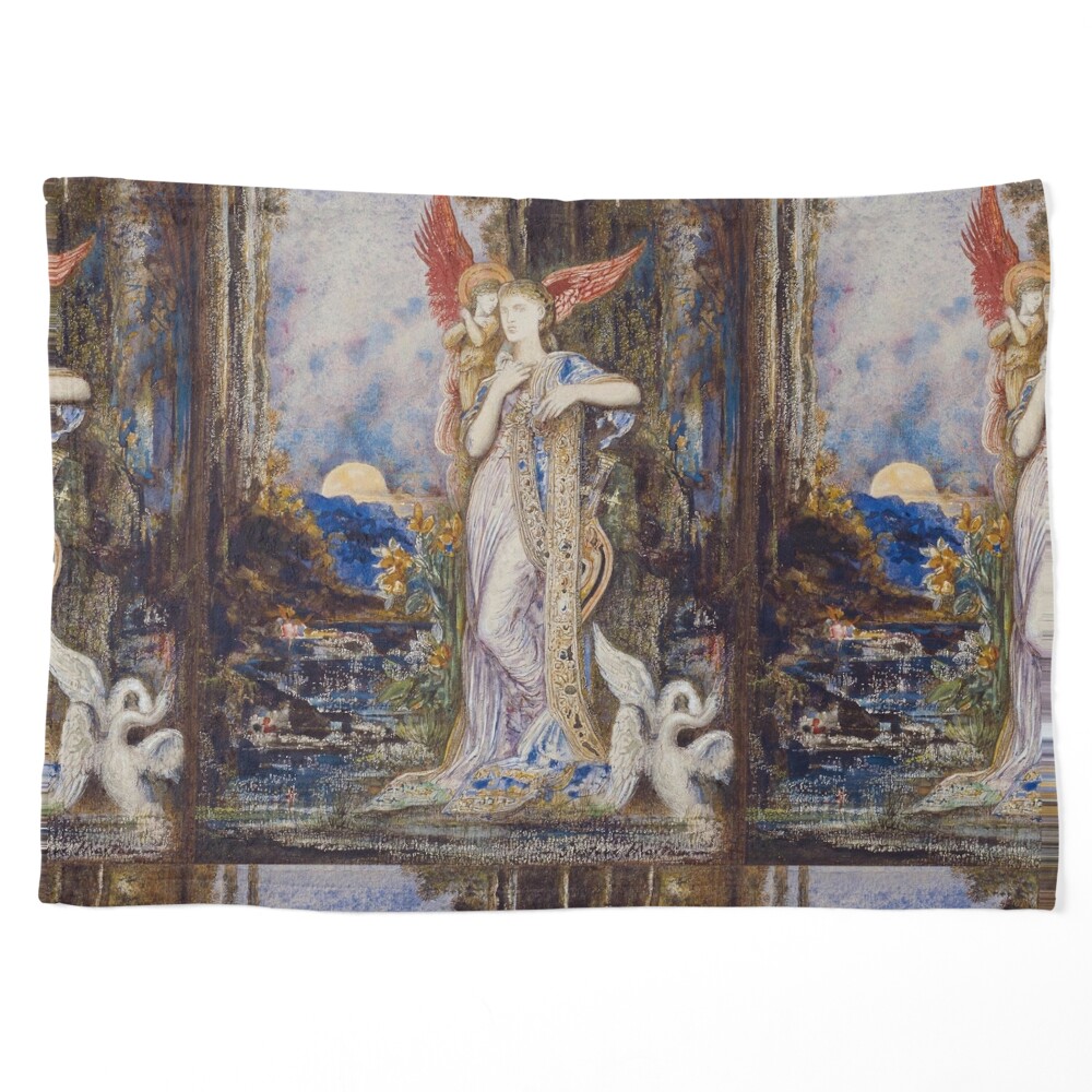 L'Inspiration (1883–1898) Gustave Moreau (French, 1826-1898) Mythology Art  Print for Sale by TeeARTHY