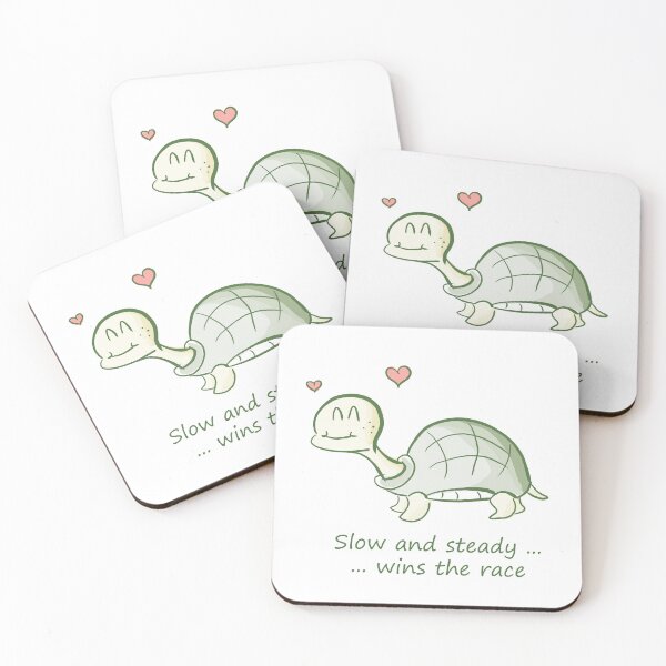 Item preview, turtle slow and steady wins the race designed and sold by Oliver-B.