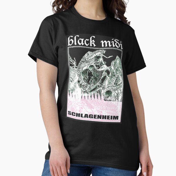 Black Midi Schlagenheim T-Shirts for Sale | Redbubble