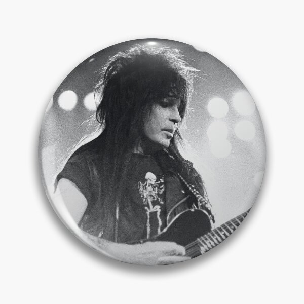 Item preview, Mick Mars - BW Photograph designed and sold by ConcertImages.