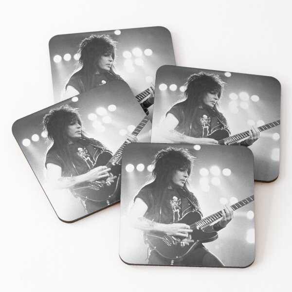 Item preview, Mick Mars - BW Photograph designed and sold by ConcertImages.
