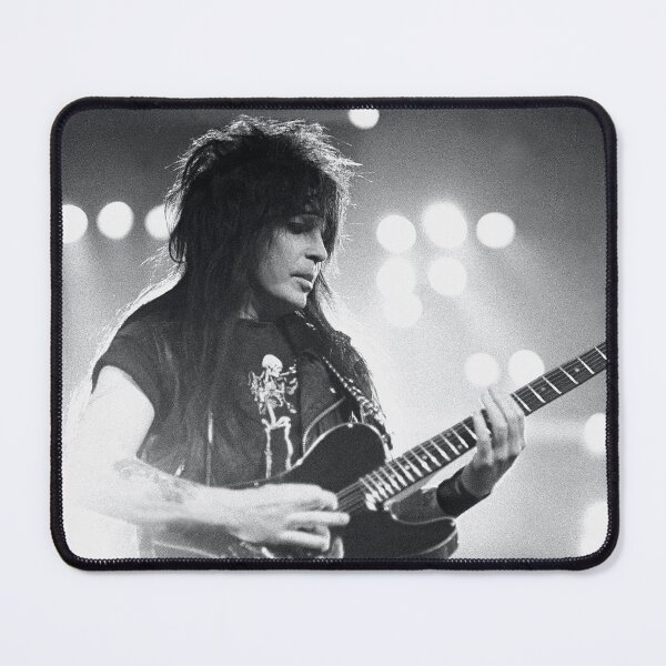 Item preview, Mick Mars - BW Photograph designed and sold by ConcertImages.