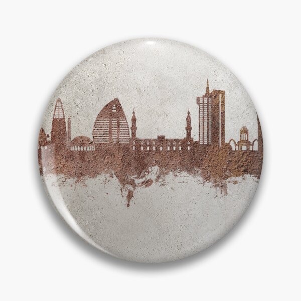 Item preview, Khartoum Sudan Skyline designed and sold by ArtPrints.