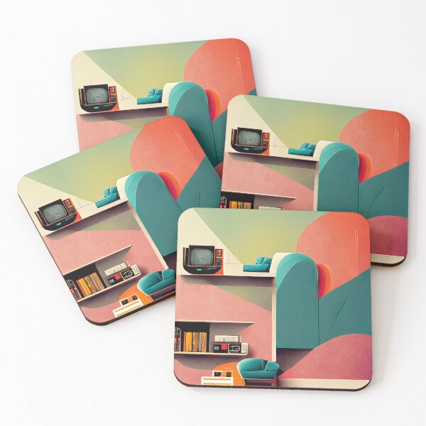 Item preview, 80's Living Room designed and sold by deificusArt.