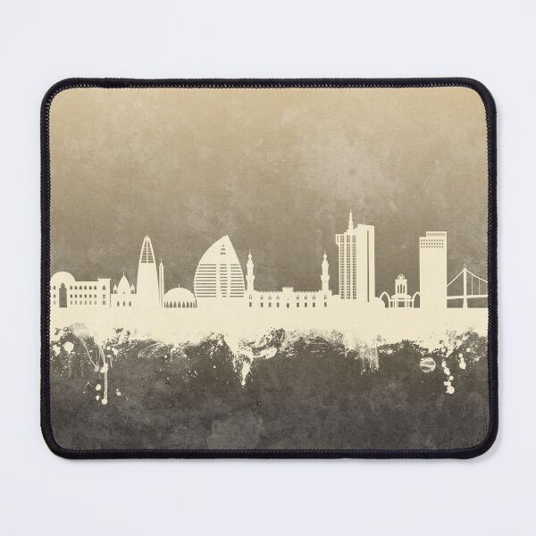 Item preview, Khartoum Sudan Skyline designed and sold by ArtPrints.
