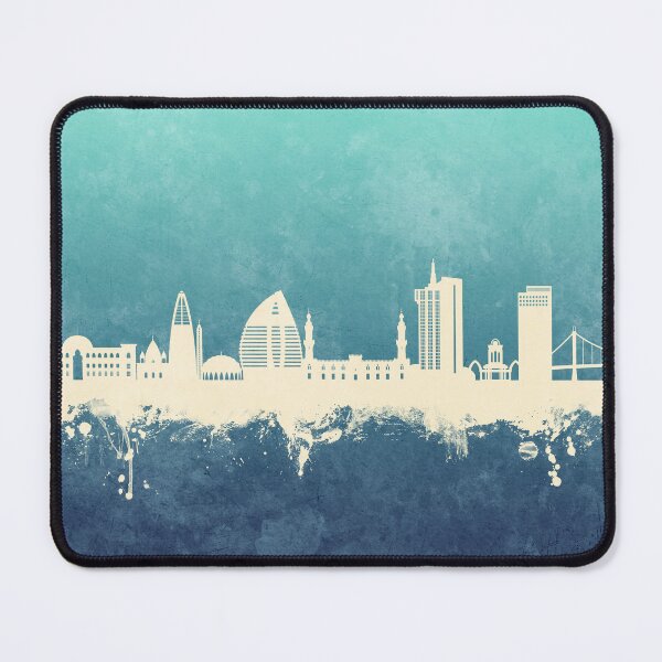 Item preview, Khartoum Sudan Skyline designed and sold by ArtPrints.
