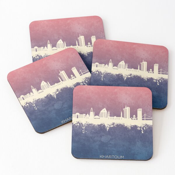 Item preview, Khartoum Sudan Skyline designed and sold by ArtPrints.