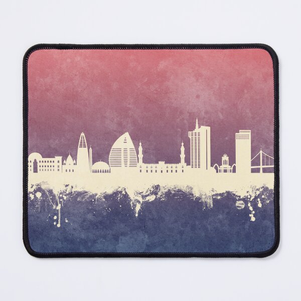 Artikelvorschau, Khartoum Sudan Skyline entworfen und verkauft von ArtPrints.