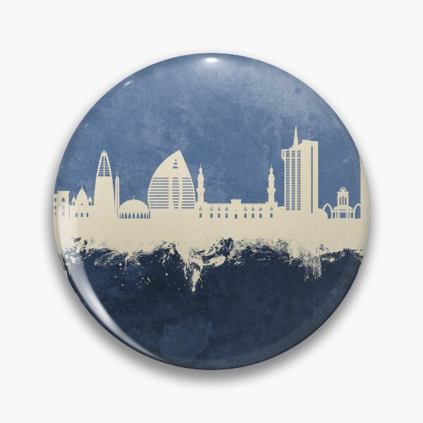 Item preview, Khartoum Sudan Skyline designed and sold by ArtPrints.