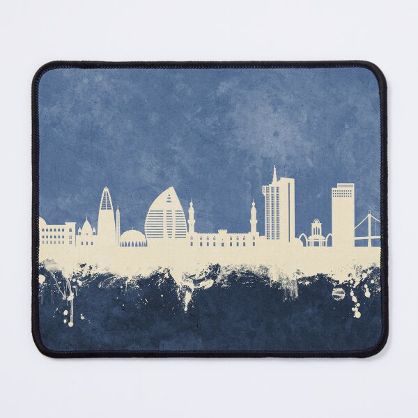 Item preview, Khartoum Sudan Skyline designed and sold by ArtPrints.