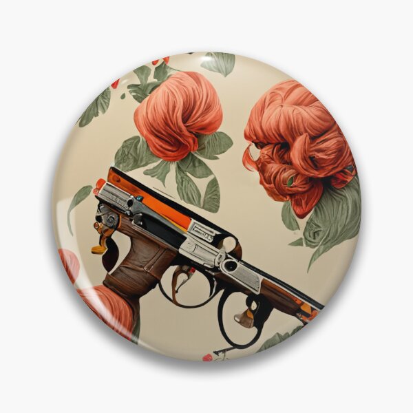 Artikelvorschau, Vintage Guns and Floral entworfen und verkauft von deificusArt.