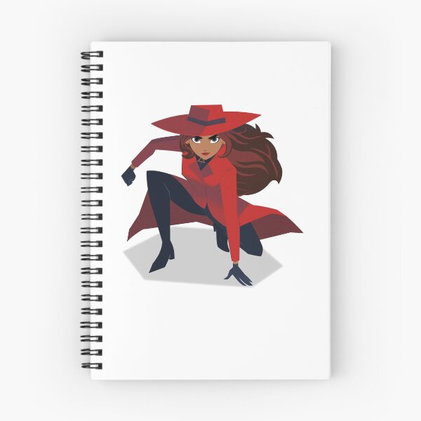 Item preview, Carmen-Sandiego-Camiseta-Lady-in-Red designed and sold by comegraef.