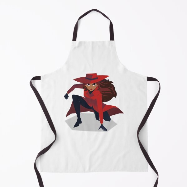 Item preview, Carmen-Sandiego-T-Shirt-Lady-in-Red designed and sold by comegraef.