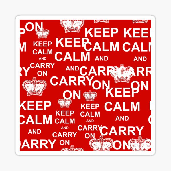 Item preview, OMG - Don't Panic - KEEP CALM designed and sold by willowdesigns.