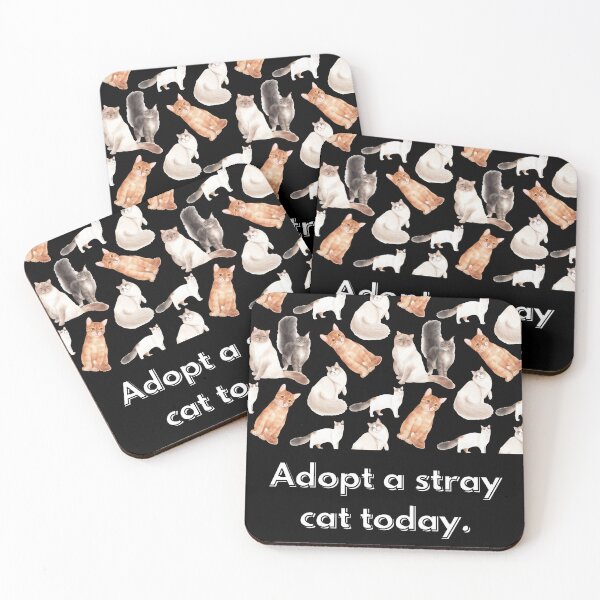 Item preview, Adopt a stray cat today designed and sold by Diamaber.