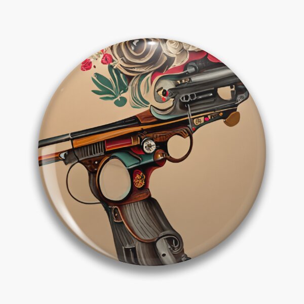 Artikelvorschau, Vintage Guns and Floral entworfen und verkauft von deificusArt.