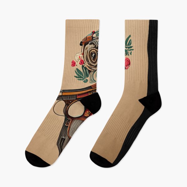 Item preview, Vintage Guns and Floral designed and sold by deificusArt.