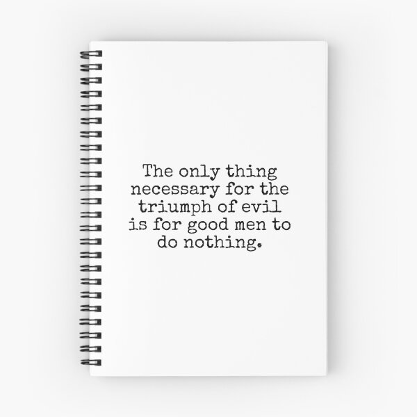 Item preview, Edmund Burke Quote designed and sold by The-Quote-House.