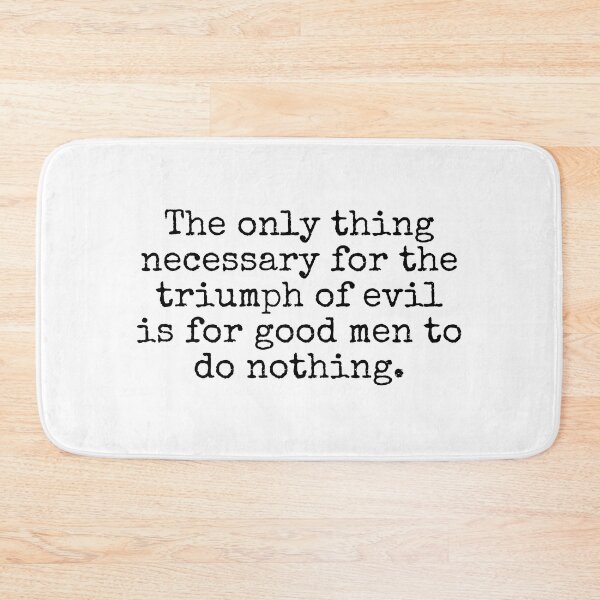 Item preview, Edmund Burke Quote designed and sold by The-Quote-House.