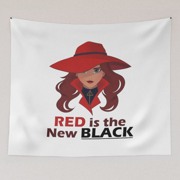 Item preview, Carmen-Sandiego-Camiseta-Red-is-the-New-Black designed and sold by comegraef.