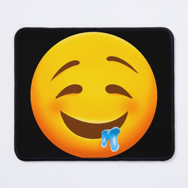 Item preview, Yummy face yellow emoji designed and sold by nickardi.