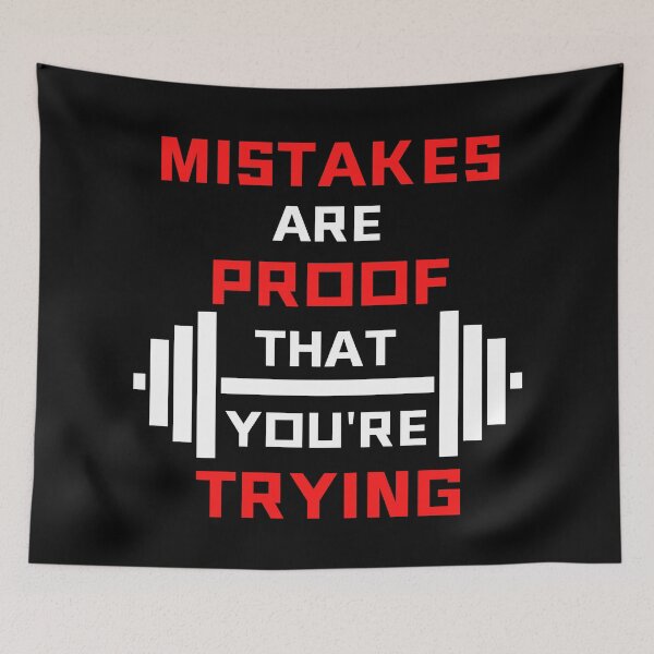 Item preview, Mistakes are proof that you're trying designed and sold by PeterMun1007.